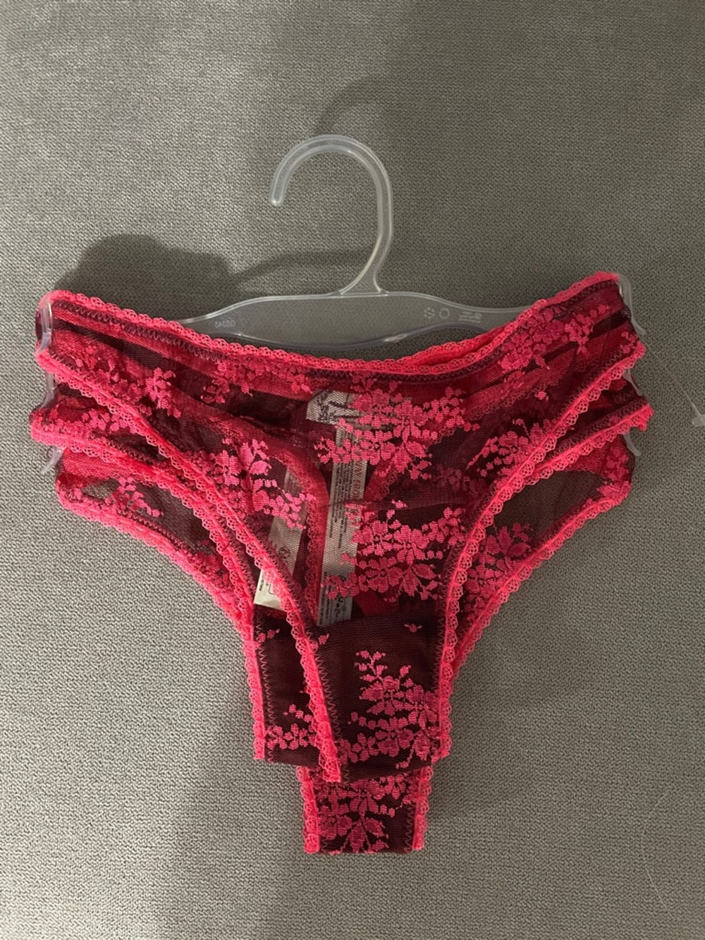 Free People Floral Lace Thongs